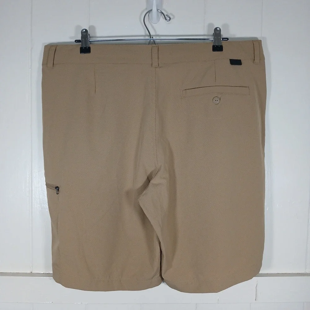 The North Face Hiking Shorts‎ Mens 38 Tan Khaki Technical Cargo Trail Utility